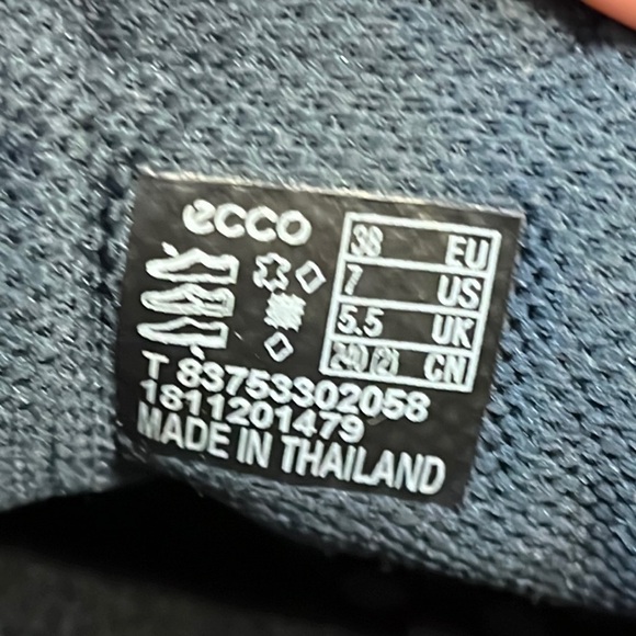 Ecco Biom Fjuel Racer Lace Up Cross Training Running Sneaker Shoe EU38/US7 - Picture 10 of 12